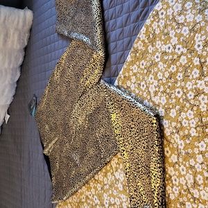 Attyre Gold Leopard Ankle Pants
